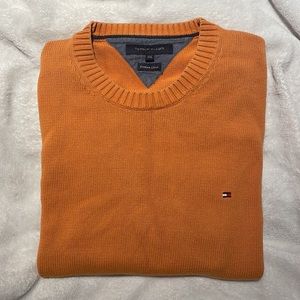 Tommy Hilfiger orange sweater